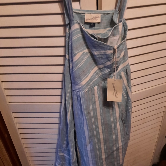 American thread dress blue white xxl nwt - Picture 1 of 4